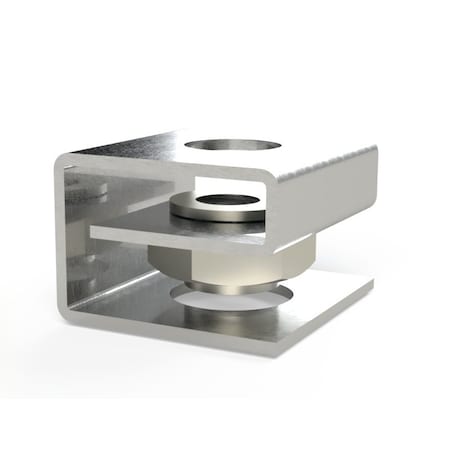 Saginaw Control & Engineering Clamping Nut, 5 in. H x 5 in. W x 1 in. L, 20 PK SCE-CN1032